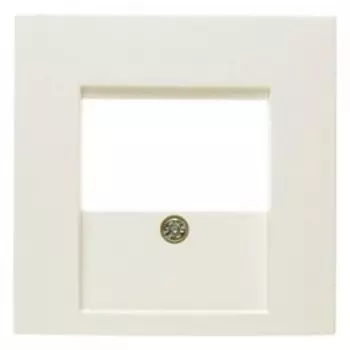 6810338982 Центральная панель для розетки TDO цвет: белый, с блеском S.1 Berker