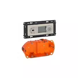 752242 Valena LIFE/ALLURE. Тюнер FM с RDS,ЖК-дисплеем и блоком питания. С лицевой панелью. Слоновая кость Legrand