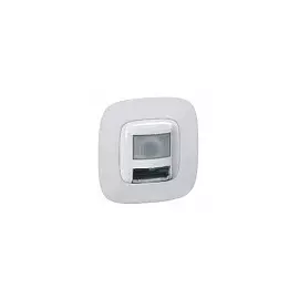752378 Valena ALLURE. Указатель световой с датчиком движения 180°. С лицевой панелью. Винтовые зажимы. Алюминий Legrand