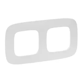 754302 Рамка Valena Allure Белый 2-постовая Legrand