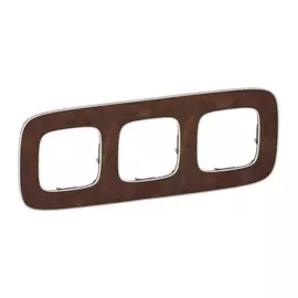 754453 Рамка Valena Allure Кожа 3-постовая Legrand