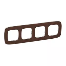 754454 Рамка Valena Allure Кожа 4-постовая Legrand