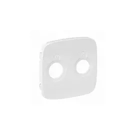 754785 Valena ALLURE. Лицевая панель розетки TV-R. Белая Legrand