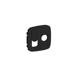 754838 Valena ALLURE. Лицевая панель розетки TV-RJ45. Антрацит Legrand