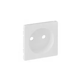 754970 Valena LIFE. Лицевая панель силовой розетки 2К. Белая Legrand