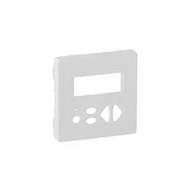 755440 Valena LIFE. Лицевая панель локального модуля управления звуковой трансляции. Белая Legrand