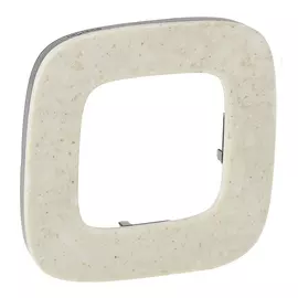 755521 Рамка Valena Allure Дворцовый мрамор 1-постовая Legrand