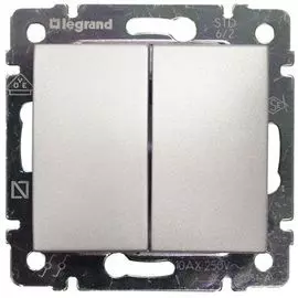 770108 Valena Переключатель 2-х клавишный Legrand