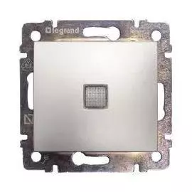 770125 Valena Переключатель 1-клавишный с индикацией Legrand