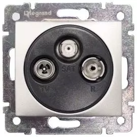 770136 Valena Розетка TV-FM-SAT оконечная 5-2400 МГц 10 дБ Legrand