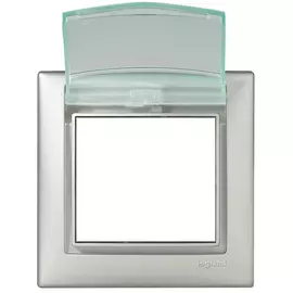 770150 Рамка Valena Алюминий 1-постовая Legrand