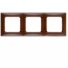 770313 Рамка Valena Дерево 3-постовая Legrand