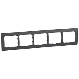 771205 Рамка Galea Life Темная бронза 5-постовая Legrand