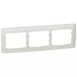 771503 Рамка Galea Life Перламутр 3-постовая Legrand