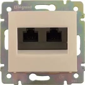 774131 Valena Розетка комп(RJ45) 2-ая 5 кат.крепление винт с лапками Legrand