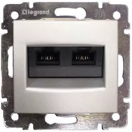774139 Valena Розетка комп(RJ45) 2-ая 5кат.крепление винт.(без лапок) UTP Legrand