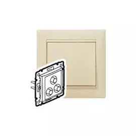 774184 Valena Розетка 3 RCA Legrand
