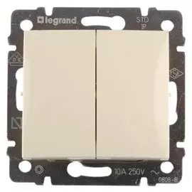 774305 Valena Выключатель 2-клавишный Legrand
