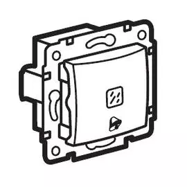 774315 Valena Выключатель кнопочный с подсветкой "Звонок" Legrand