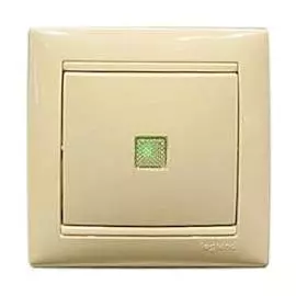 774325 Valena Переключатель 1-клавишный с индикацией Legrand