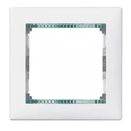 774461 Рамка Valena Белый кристалл 1-постовая Legrand