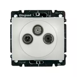 775791 Galea Life Розетка TV-RD-SAT проходная 14дБ PRO21 Legrand