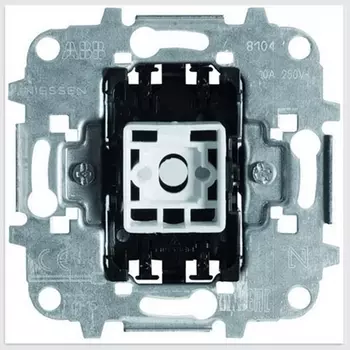 8104.9 Механизм 1-клавишной кнопки с нормально-закрытым контактом, 10А/250В, ABB