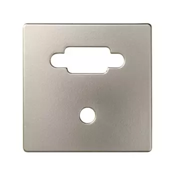 8200091-034 Накладка для коннектора VGA HD15, "мама" + мини-джек 3,5 мм, S82, S82N, шампань Simon