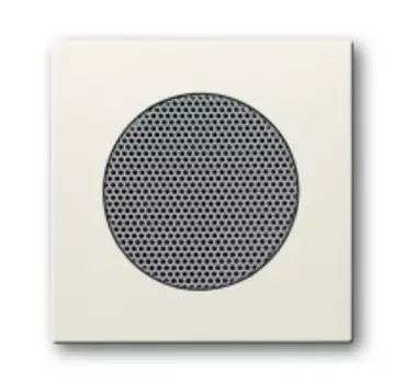 8200-0-0164 (8253-96-507), Плата центральная (накладка) для для громкоговорителя 8223 U, серия Basic 55, цвет chalet-white, ABB