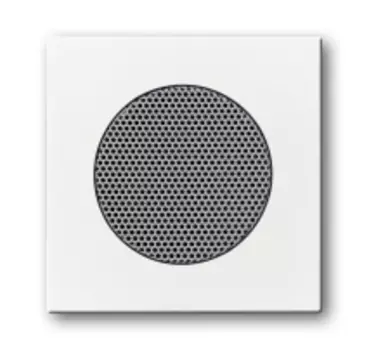 8200-0-0170 (8253-94-507), Плата центральная (накладка) для для громкоговорителя 8223 U, серия Basic 55, цвет альпийский белый, ABB