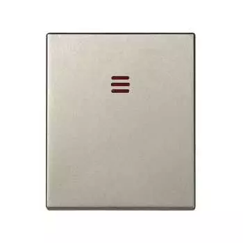 82011-54 Клавиша для выключателя одноклавишного с подсветкой, широкий модуль, S82C, шампань Simon