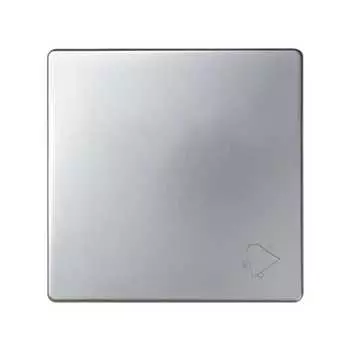 82017-33 Клавиша с пиктограммой "звонок" для одноклавишного выключателя, S82, S82N, алюминий Simon