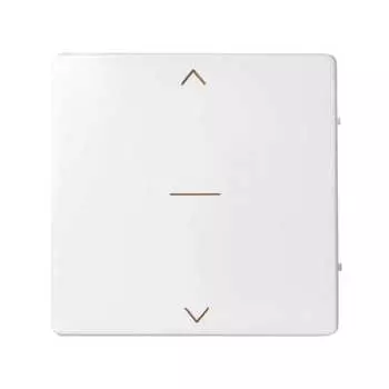 82033-30 Накладка на трехпозиционный переключатель для управления жалюзи, S82, S82N, S82 Detail, белый Simon