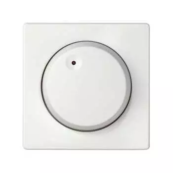 82050-30 Накладка на проходной светорегулятор с подсветкой, S82, S82N, белый Simon