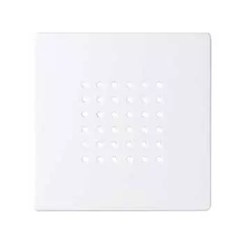 82052-50 Накладка на звонок, динамик встр., fm-тюнер, широкий модуль, S82C, белый Simon