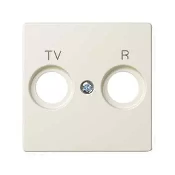 82053-31 Накладка на розетку R-TV+SAT, S82, S82N, S82 Detail, слоновая кость Simon