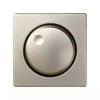 82054-34 Накладка на проходной поворотно-нажимной светорегулятор, S82, S82N, шампань Simon