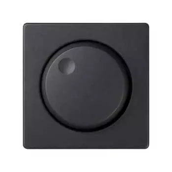 82054-38 Накладка на проходной поворотно-нажимной светорегулятор, S82, S82N, 82 Detail, графит Simon