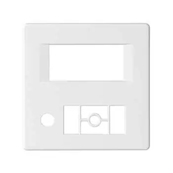 82058-30 Накладка на радиоприемник с ЖК-дисплеем, S82, S82N, S82 Detail, белый Simon