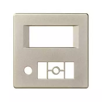 82058-34 Накладка на радиоприемник с ЖК-дисплеем, S82, S82N, шампань Simon