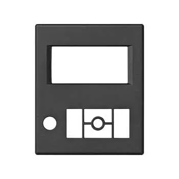 82058-58 Накладка на радиоприёмник с ЖК-дисплеем, S82C, графит Simon