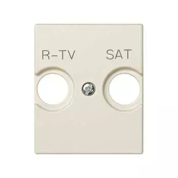 82097-51 Накладка на телевизионную розетку R-TV+SAT, широкий модуль, S82C, слоновая кость Simon