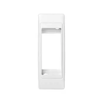 82615-60 Рамка, 1 пост, 32*90мм, (+суппорт), узкий модуль, Simon 82 Centralizations, белый