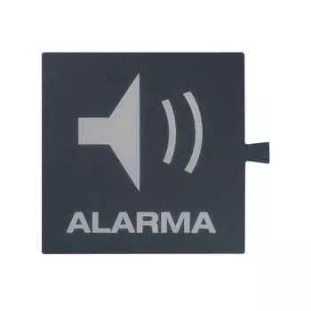 82962-37 Пиктограмма "Сигнализация" для Светящаяся клавиша под светофильтр и Светильника для обозачения номер Simon