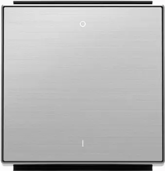 8501.2 AI Клавиша для выключателей/переключателей/кнопок с маркировкой O/I 1-клав Нержавеющая сталь , ABB