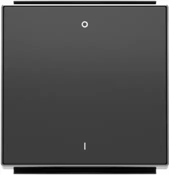 8501.2 NS Клавиша для выключателей/переключателей/кнопок с маркировкой O/I 1-клав Чёрный бархат , ABB