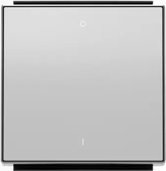 8501.2 PL Клавиша для выключателей/переключателей/кнопок с маркировкой O/I 1-клав серебряный, ABB