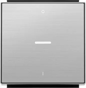 8501.4 AI Клавиша для выключателей/переключателей/кнопок с линзой и маркировкой O/I 1-клав Нержавеющая сталь , ABB