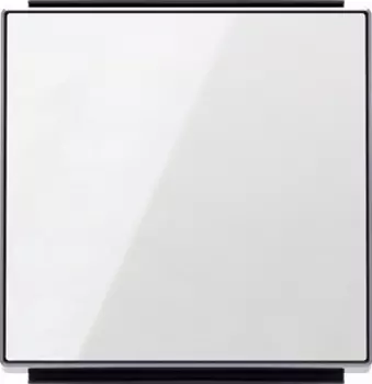 8501 CB Клавиша для выключателей/переключателей/кнопок 1-клав Стекло белое , ABB