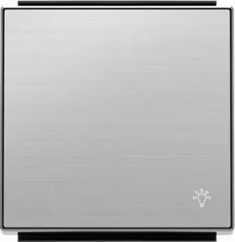 8504.2 AI Клавиша для 1-клав/ выключателей /переключ /кнопок сим "СВЕТ" Нержавеющая сталь , ABB